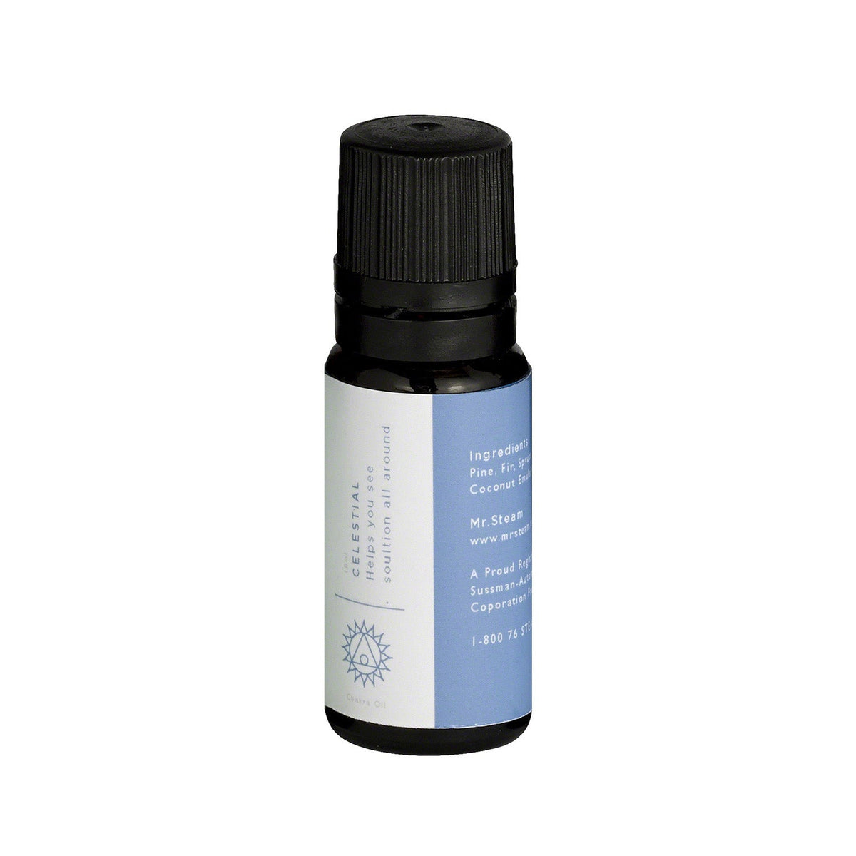 Mr. Steam Mystic Indigo Mr.Steam 104006 Chakra Blend Essential Oil, 10ml Bottle