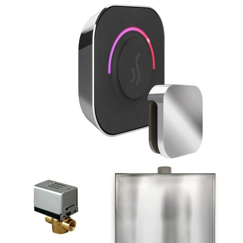Mr. Steam Polished Chrome Mr.Steam ButlerTouch Steam Shower Control Package