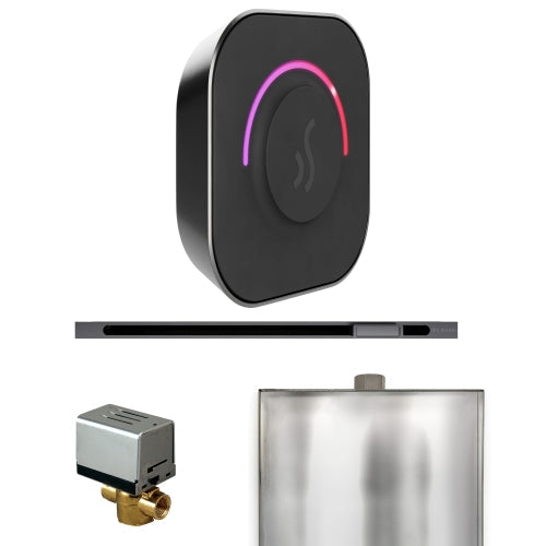 Mr. Steam Satin Steel Mr.Steam ButlerTouch Linear Steam Shower Control Package
