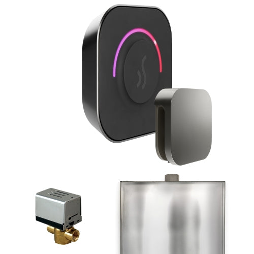 Mr. Steam Satin Steel Mr.Steam ButlerTouch Steam Shower Control Package