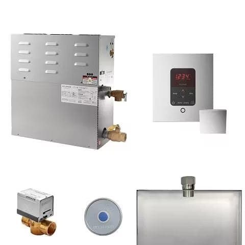 Mr. Steam Steam Generator Mr Steam CT Day Spa Package 6 6kW CT Steam Generator, iTempoPlus, Aroma Steamhead, CT SteamStop, AutoFlush w/Pan