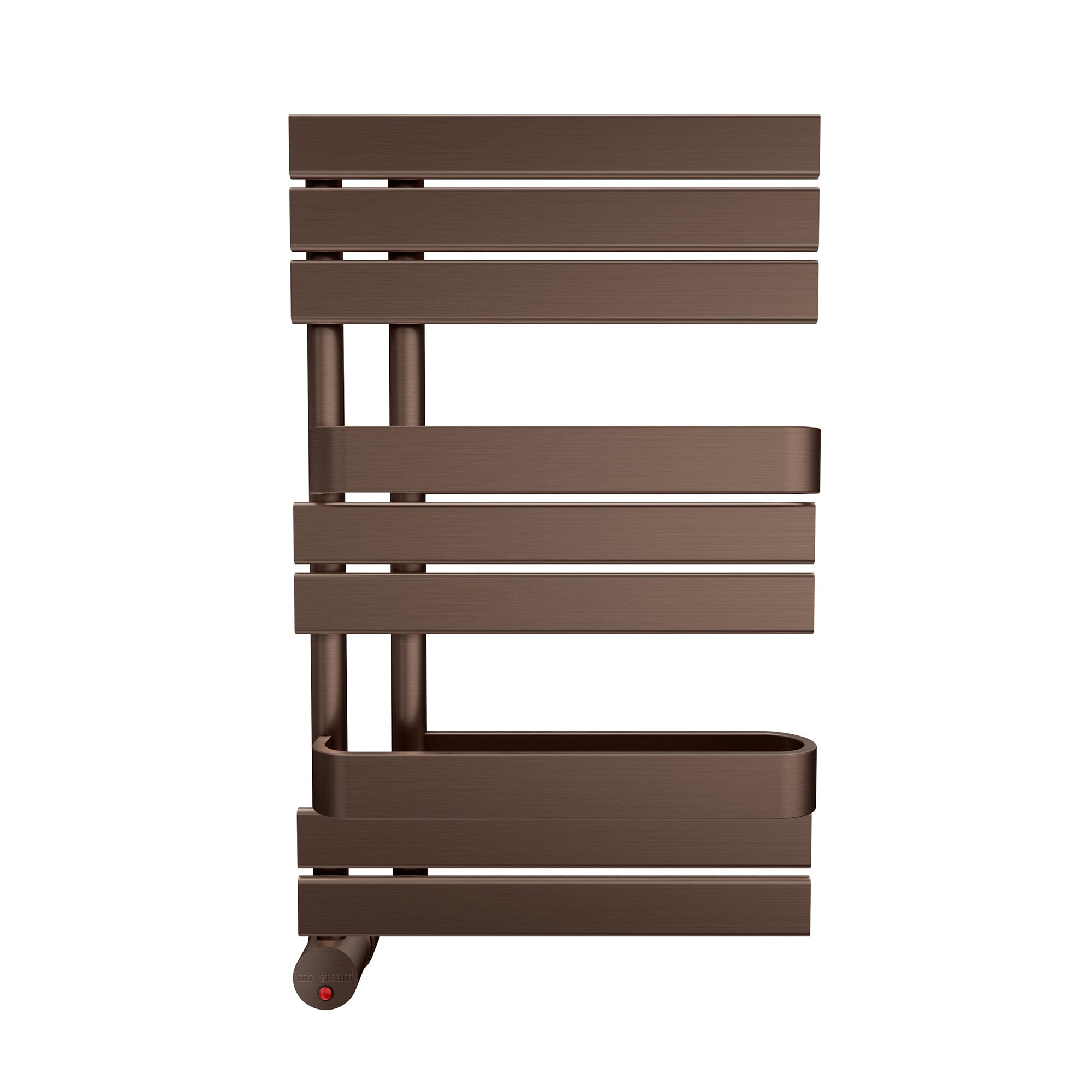 Mr. Steam Tribeca / W832T / Brushed Bronze Mr. Steam Electric Towel Warmer with Digital Timer