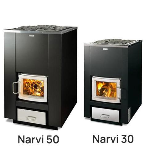 Narvi Narvi 30 24 kW Wood-Burning Sauna Stove