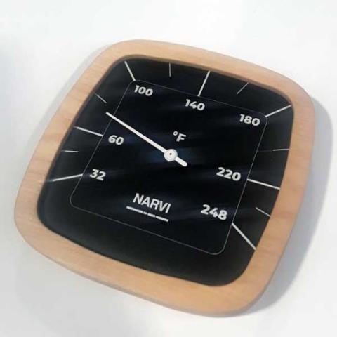 Narvi Narvi Black Fahrenheit, Thermometer