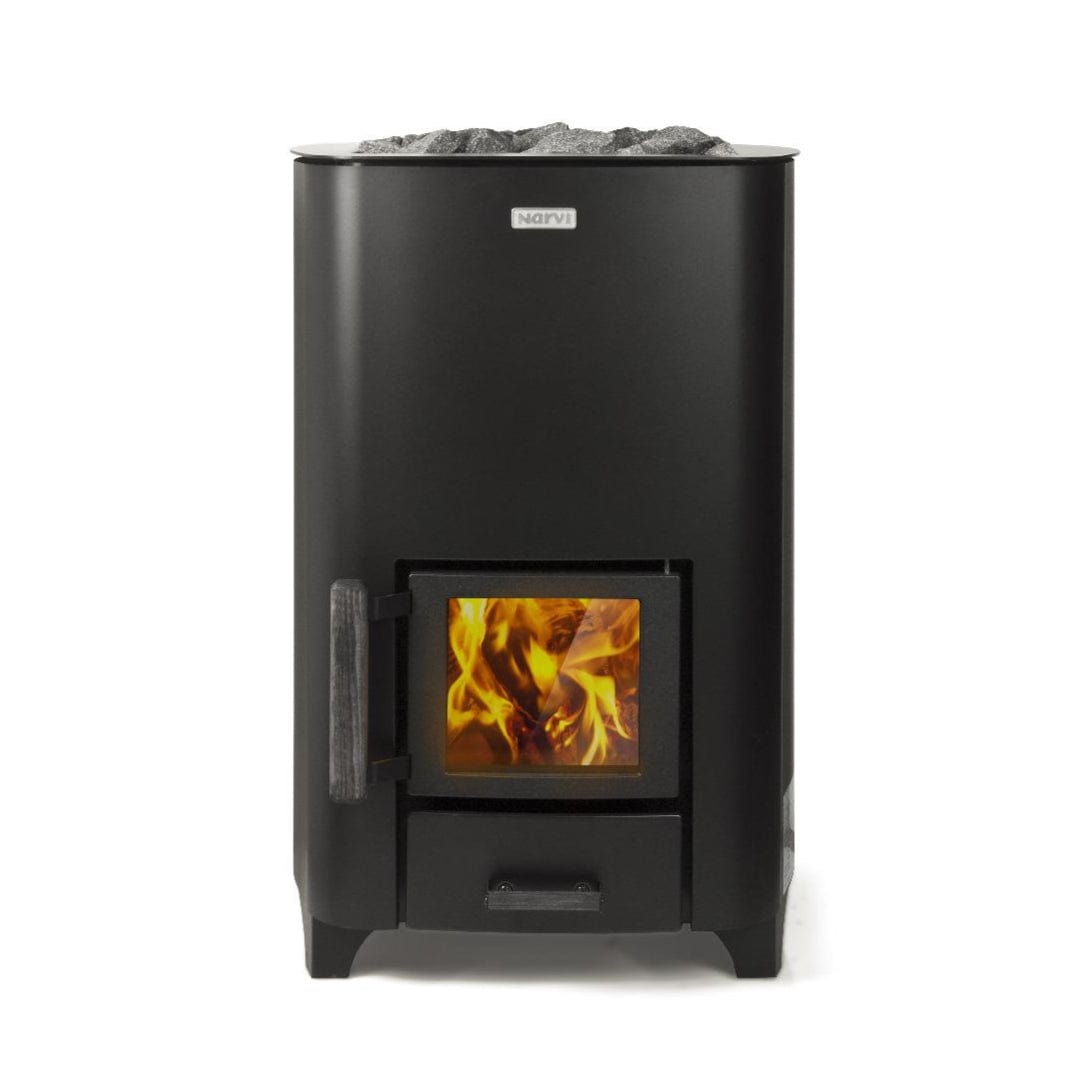 Narvi Narvi NC 24 17 kW Black Wood-Burning Sauna Stove