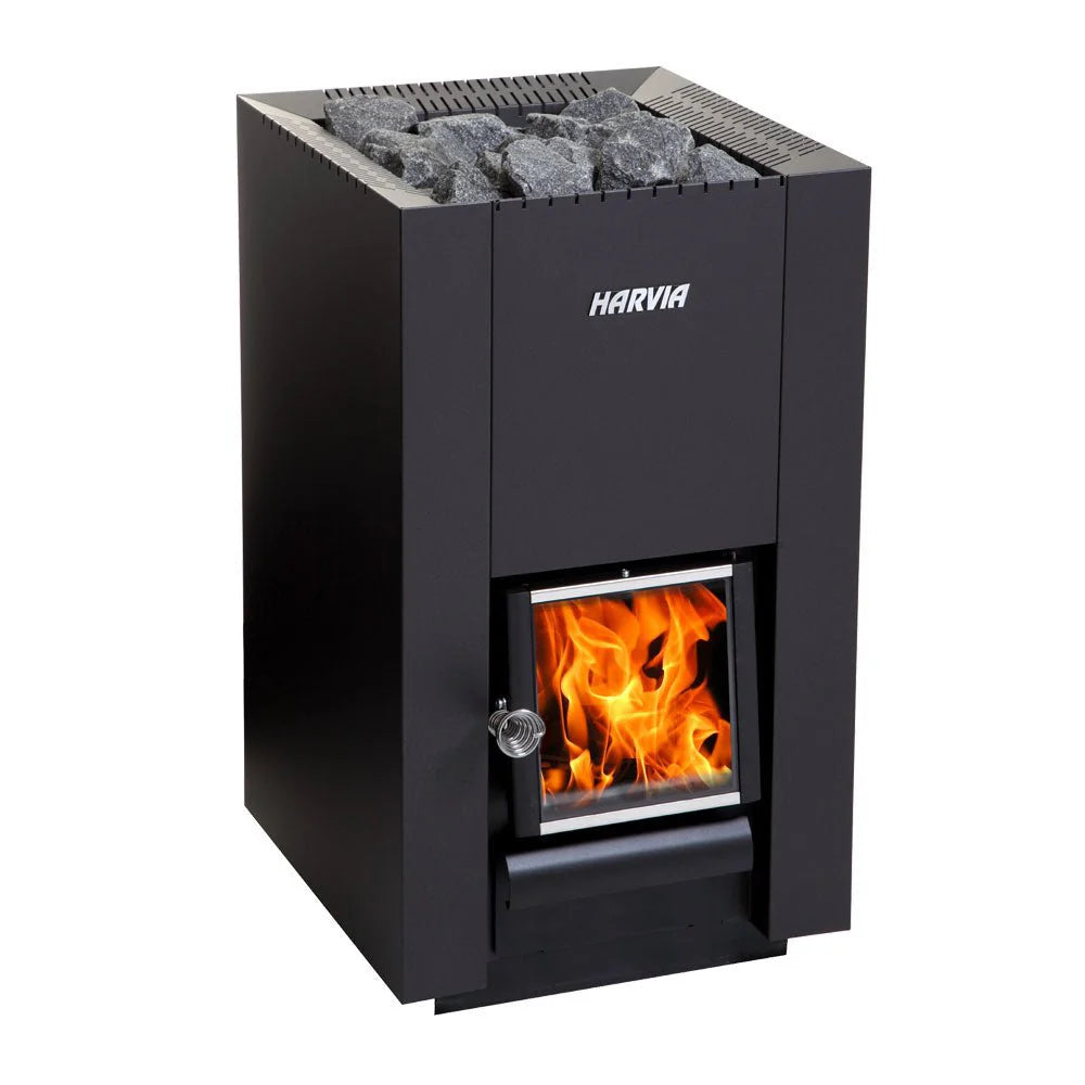 Harvia Linear 16 WK160C Wood-Burning Sauna Stove