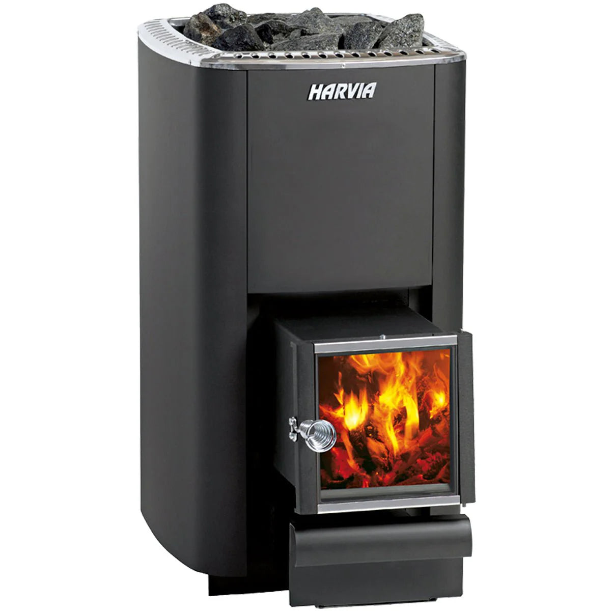 Harvia M3 SL Wood-Burning Sauna Stove w/ Exterior Feed