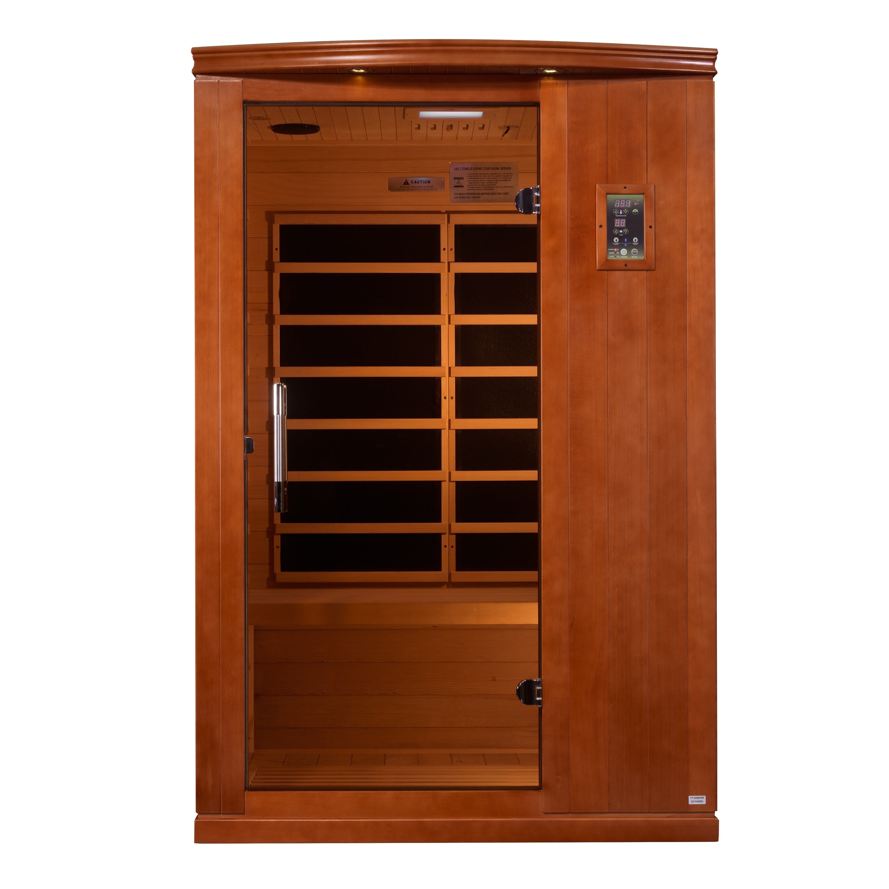 Premium Saunas Dynamic "Venice Limited Elite" 2 Person Ultra Low EMF FAR IR Sauna (DYN-6210-04 Elite)