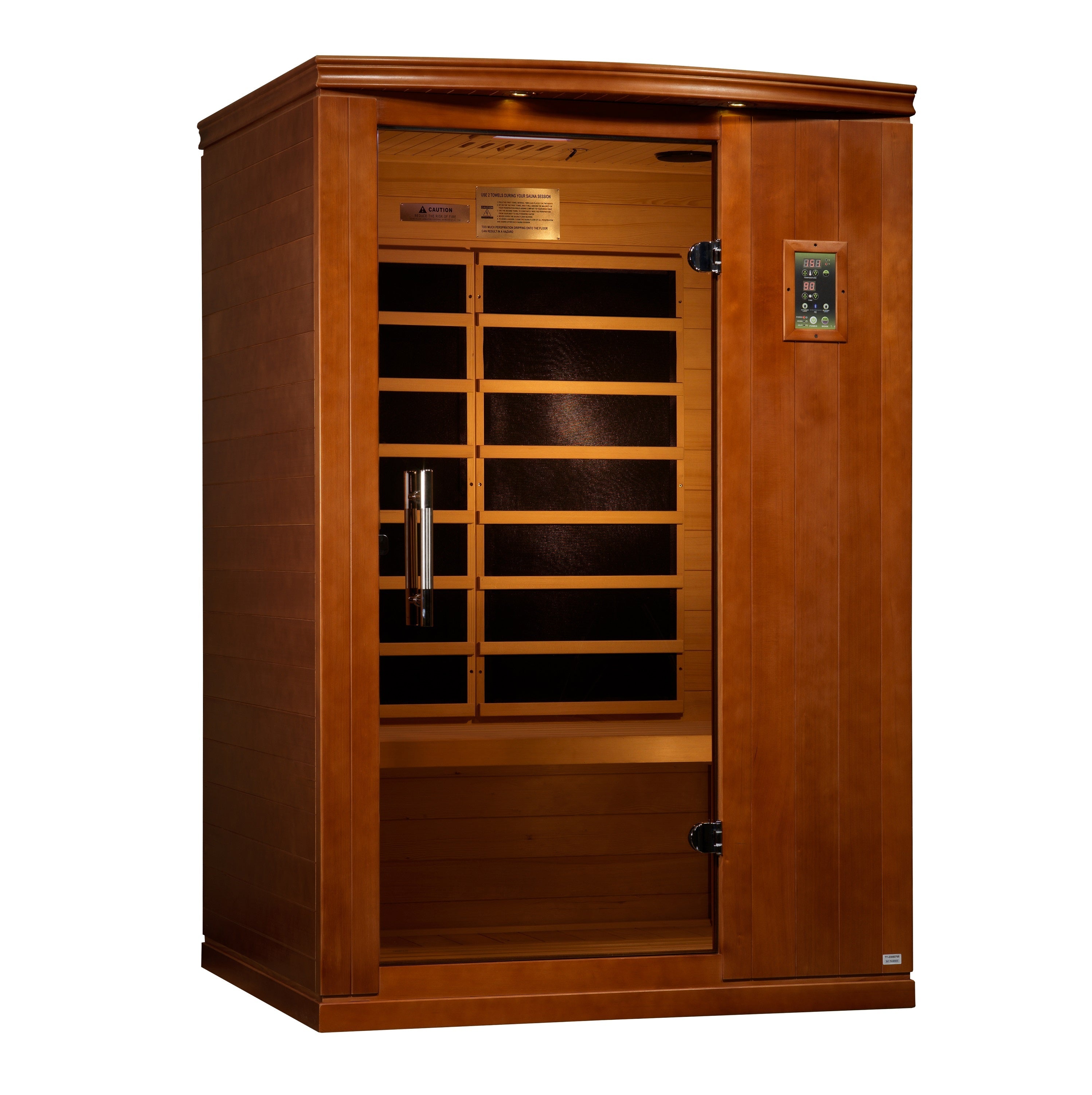Premium Saunas Dynamic "Venice Limited Elite" 2 Person Ultra Low EMF FAR IR Sauna (DYN-6210-04 Elite)