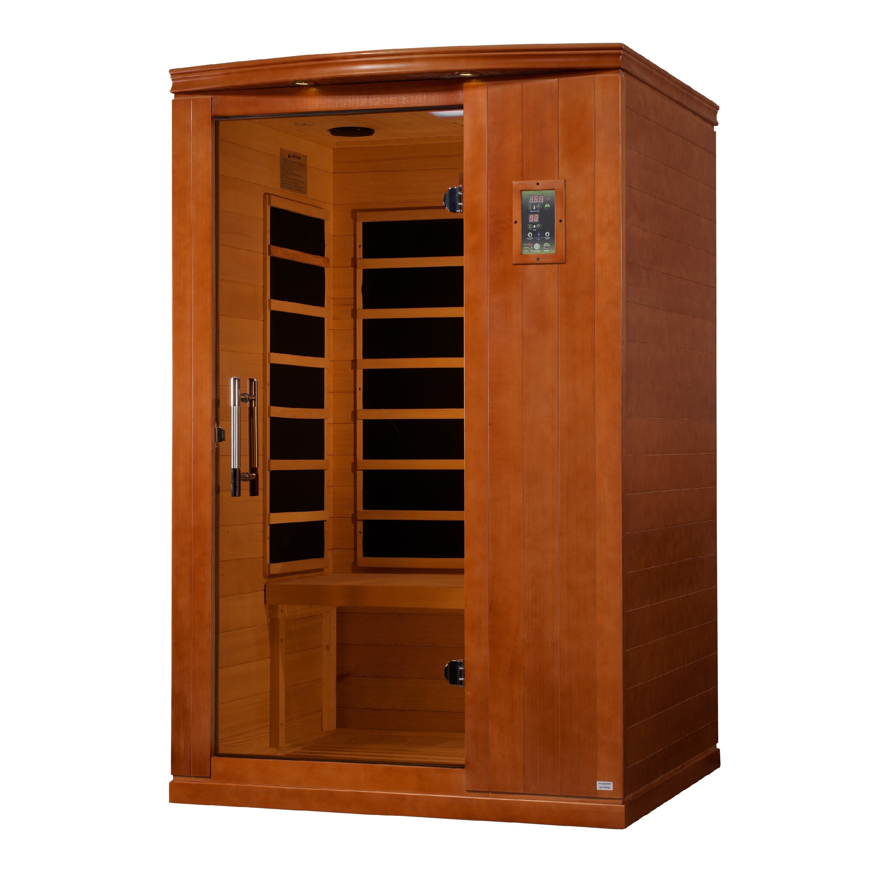 Premium Saunas Dynamic "Venice Limited Elite" 2 Person Ultra Low EMF FAR IR Sauna (DYN-6210-04 Elite)