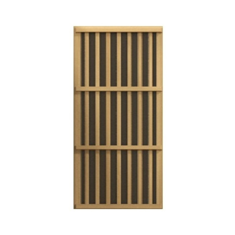 Premium Saunas Golden Designs Maxxus Bellevue 3-Person Near Zero EMF FAR Infrared Sauna with Canadian Hemlock | MX-J306-01-ZF