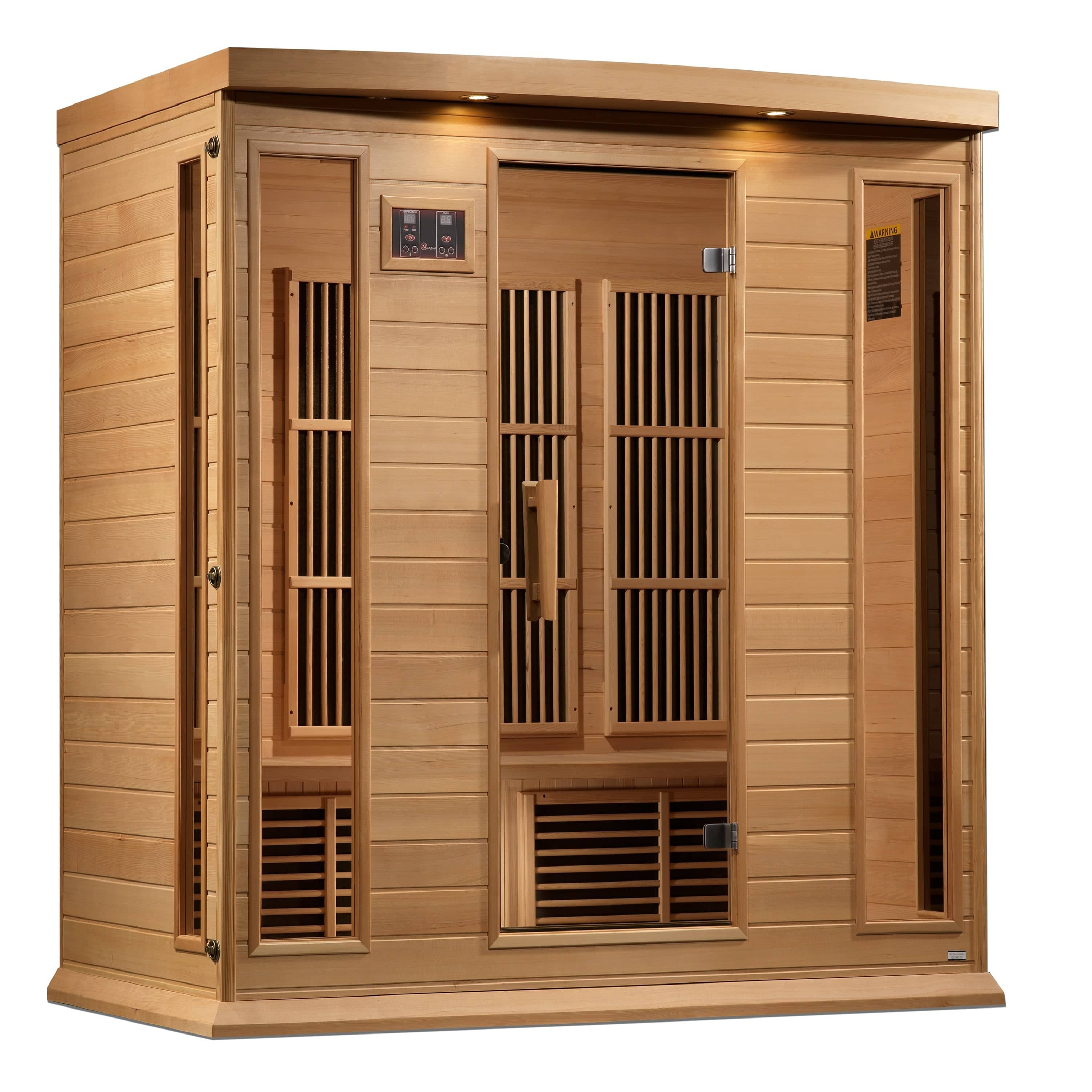 Premium Saunas Golden Designs Maxxus Near Zero EMF FAR Infrared 4-Person | MX-K406-01-ZF