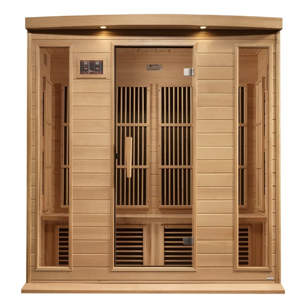 Premium Saunas Golden Designs Maxxus Near Zero EMF FAR Infrared 4-Person | MX-K406-01-ZF