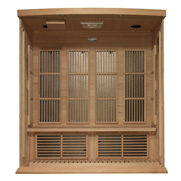 Premium Saunas Golden Designs Maxxus Near Zero EMF FAR Infrared 4-Person | MX-K406-01-ZF