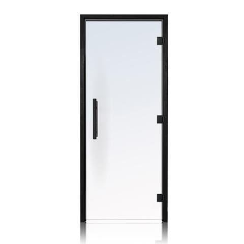 ProSaunas ProSaunas Clear ADA Glass Sauna Door 36x81 Black Alder