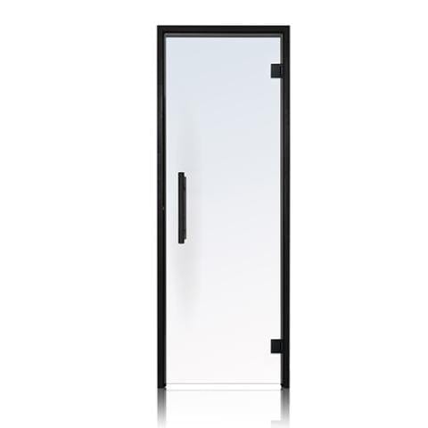 ProSaunas ProSaunas Clear Glass Sauna Door 24x81 Black Alder