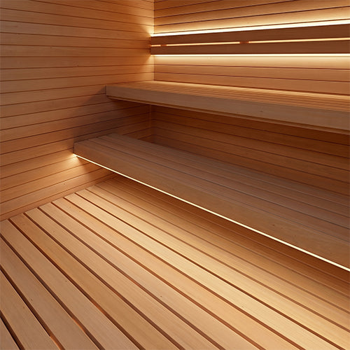 ProSaunas ProSaunas Dual-Zone Linear White LED Neon Light Kit