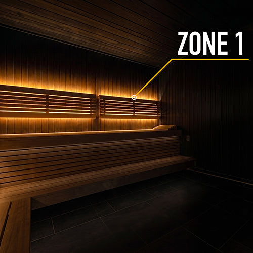 ProSaunas ProSaunas Single-Zone Linear White LED Neon Light Kit