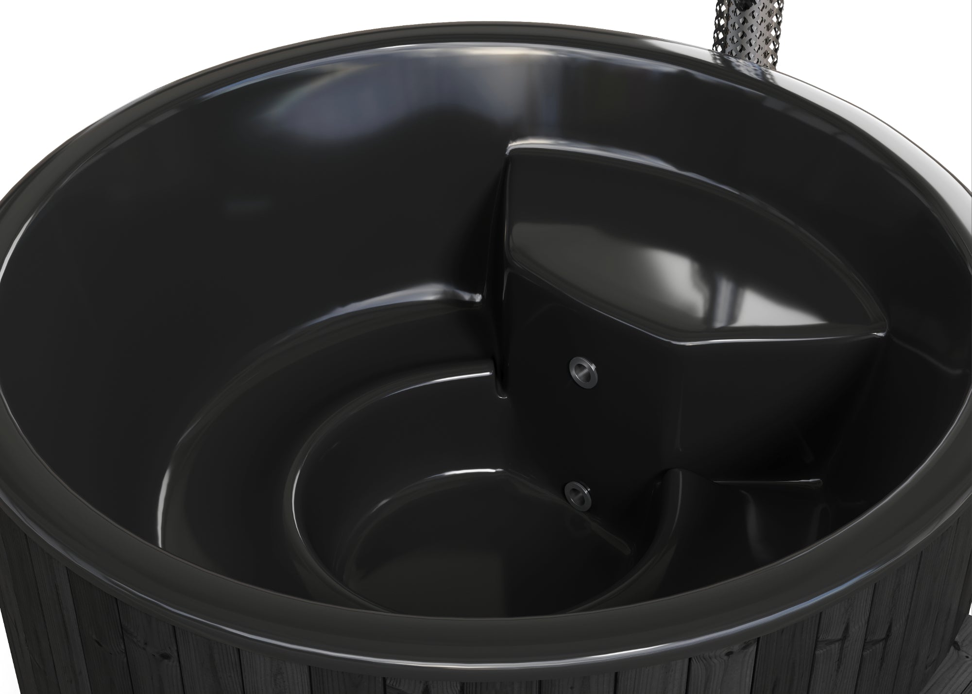 SaunaLife Hot tub SaunaLife Model S6B - Up to 7 Persons - Home Wood-Burning Hot Tub - Natural