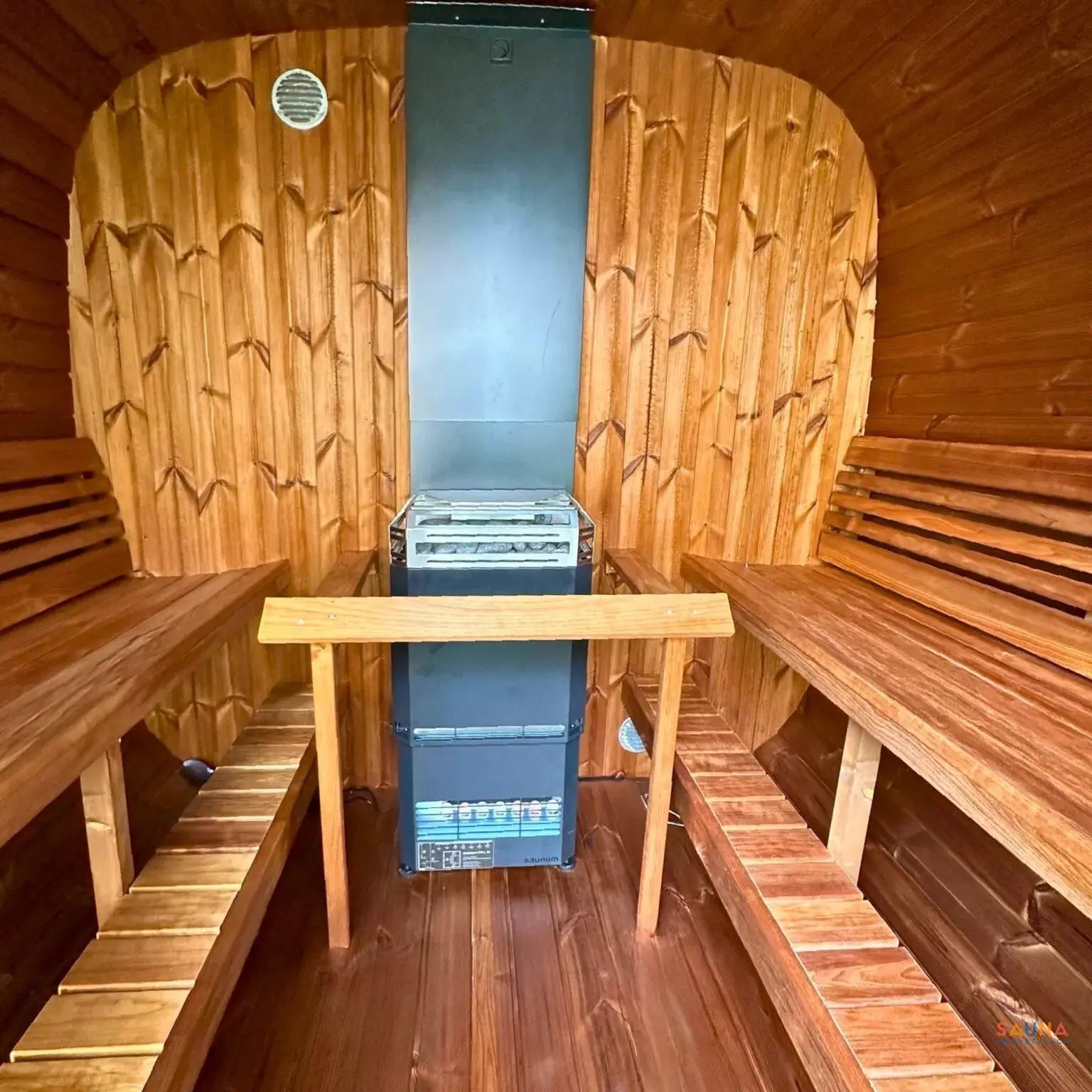 SaunaLife Sauna SaunaLife Model CL7G 6 Person Cube Series Outdoor Sauna Kit