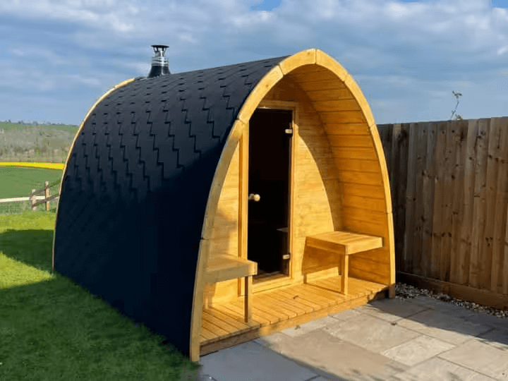 SaunaLife Sauna SaunaLife Model G3 4 Person Outdoor Home Sauna Kit