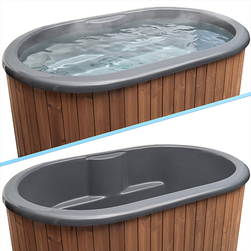 SaunaLife SaunaLife S2 2-Person Cold Plunge Tub and Chiller Heater Package