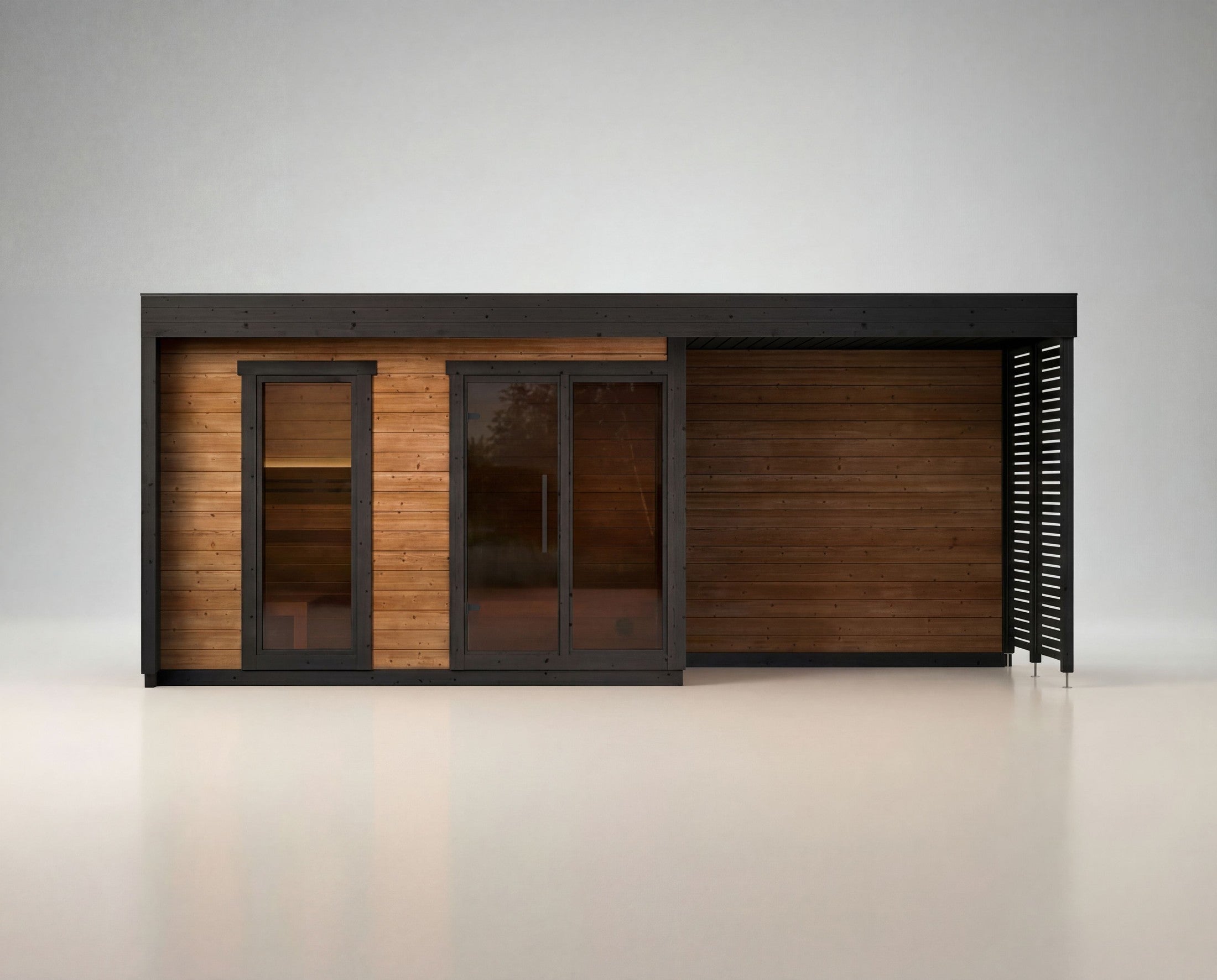 Saunasell Leil Patio L Plus 5 Person Outdoor Sauna
