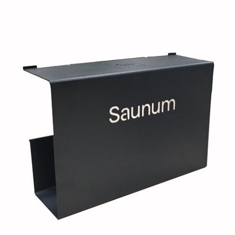 Saunum Sauna Heater Airflow Saunum Air Deflector, Black & Anthracite Grey