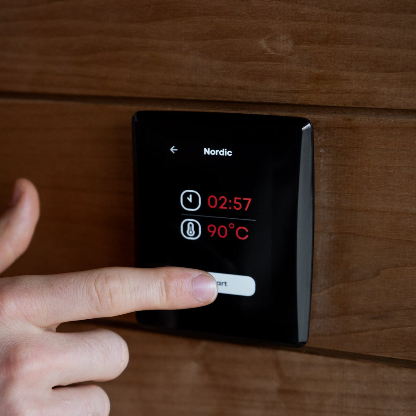Saunum Sauna Heater Nordic Black Saunum AIR L 13 WiFi Sauna Heater Package
