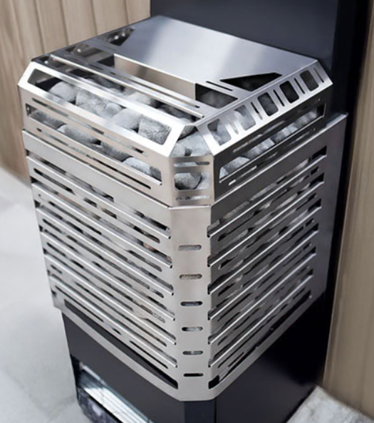 Saunum Sauna Heater Stainless Steel Saunum AIR L 15 WiFi Sauna Heater Package
