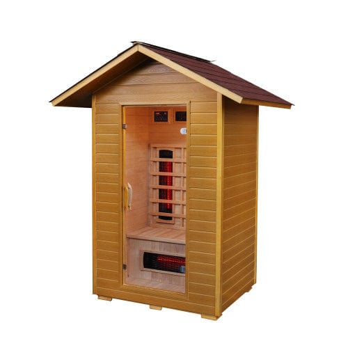 Sunray Saunas Sauna Sunray Burlington 2-Person Outdoor Infrared Sauna 200D