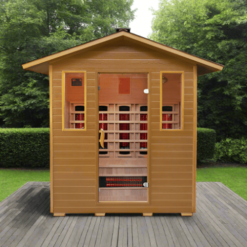 Sunray Saunas Sauna Sunray Cayenne 4-Person Outdoor Infrared Sauna 400D