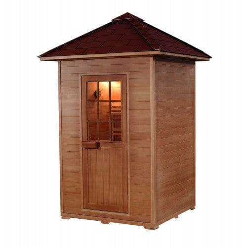 Sunray Saunas Sauna Sunray Eagle 2-Person Outdoor Traditional Sauna 200D1