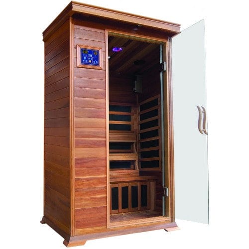 Sunray Saunas Sauna Sunray Sedona 1-Person Indoor Infrared Sauna