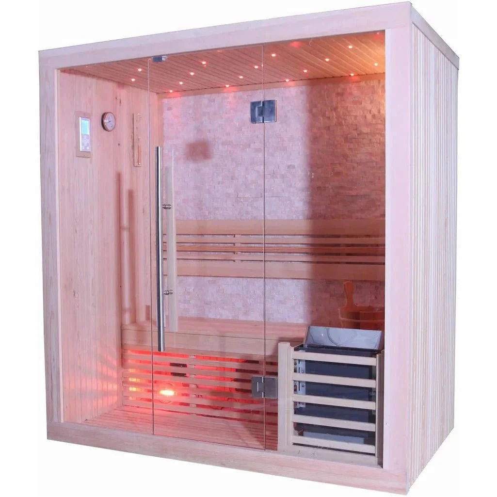 Sunray Saunas Sauna Sunray Westlake 3 Person Indoor Traditional Sauna 300LX