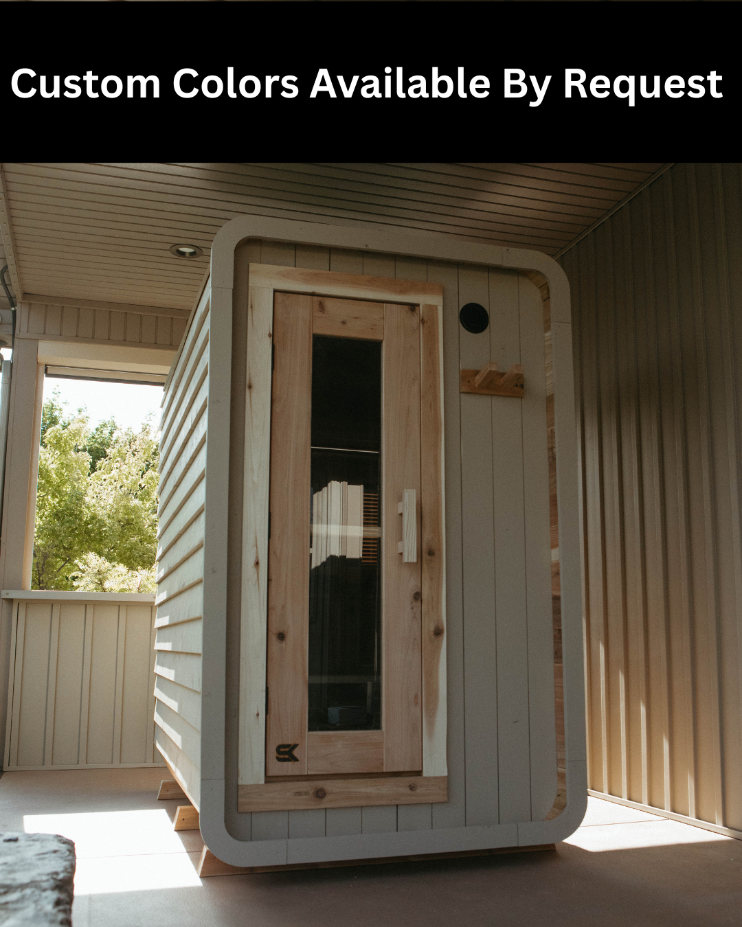 Sweat Kingdom Sauna The Sweat Cabin (4 Person) - Blackout Edition