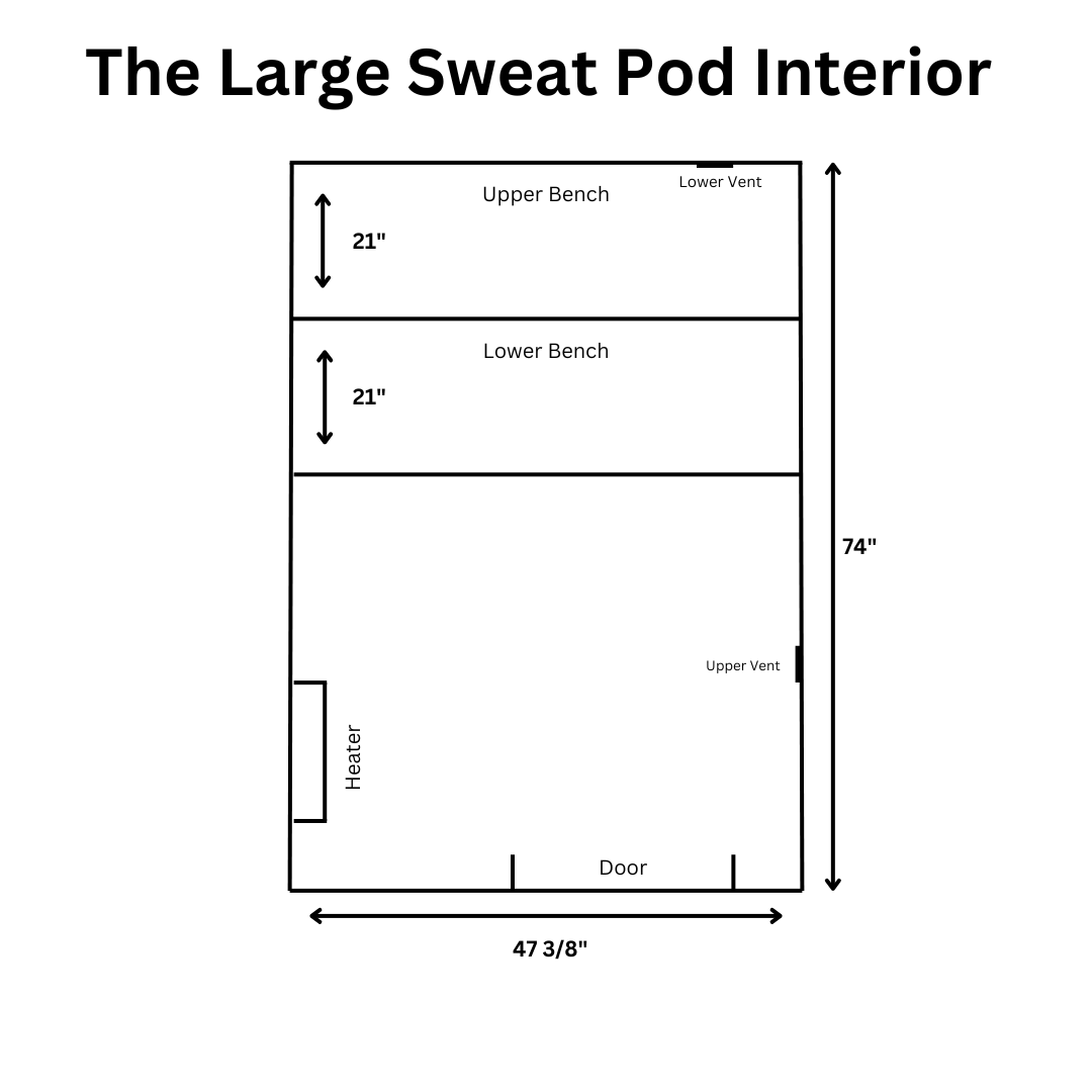 Sweat Kingdom Sauna The Sweat Pod (2-4 Person)