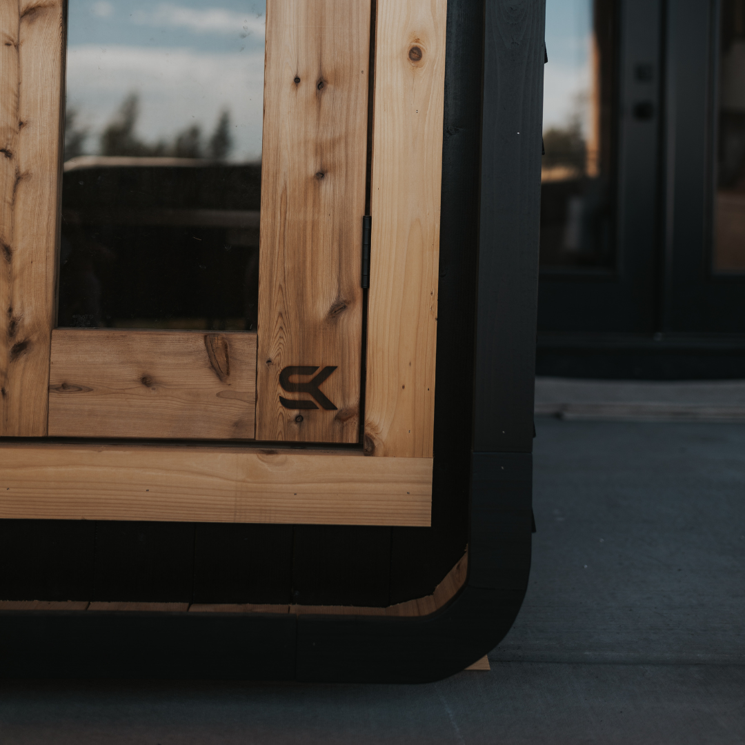 Sweat Kingdom Sauna The Sweat Pod (2-4 Person) - Blackout Edition