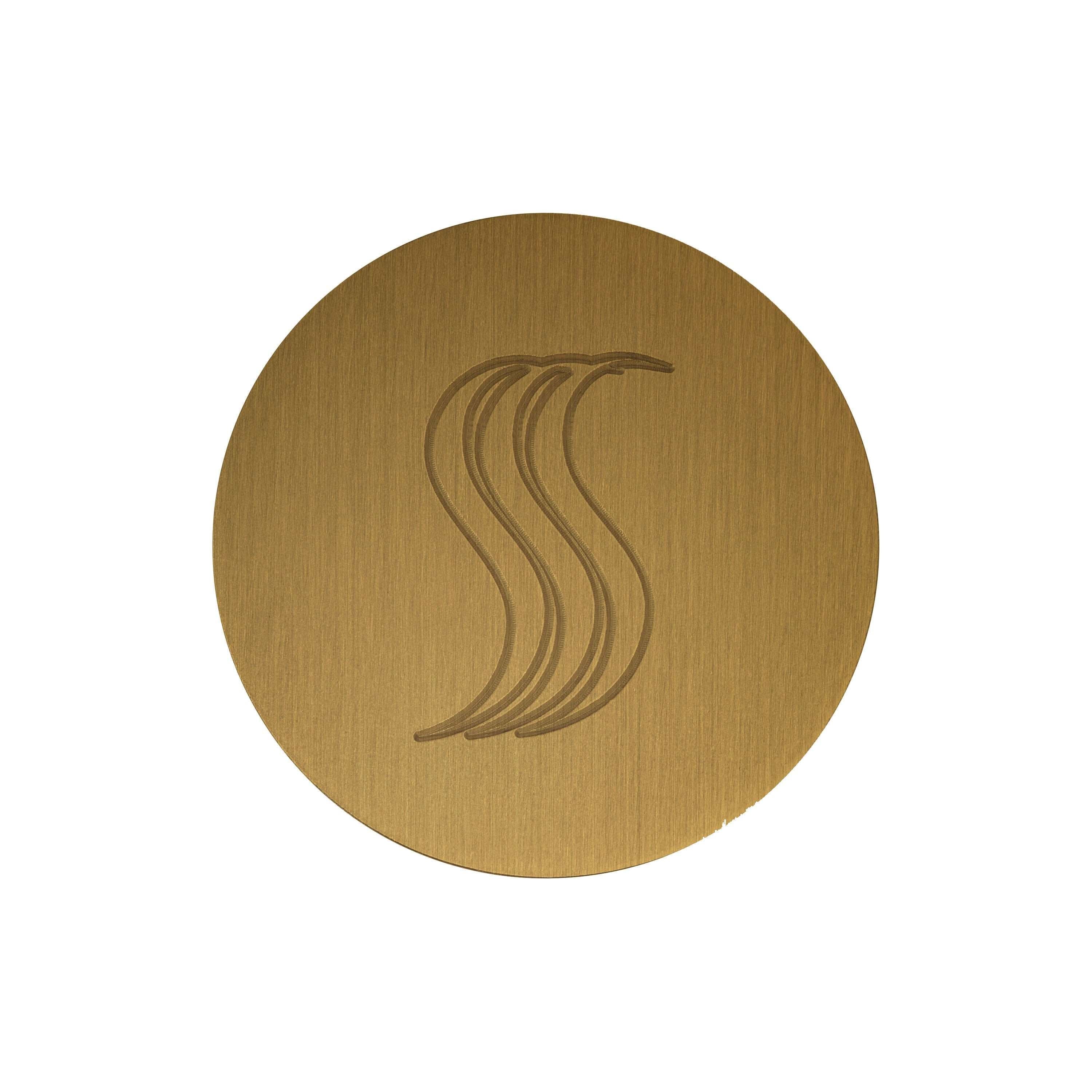 ThermaSol Antique Brass / Round ThermaSol SteamVection Steam Head