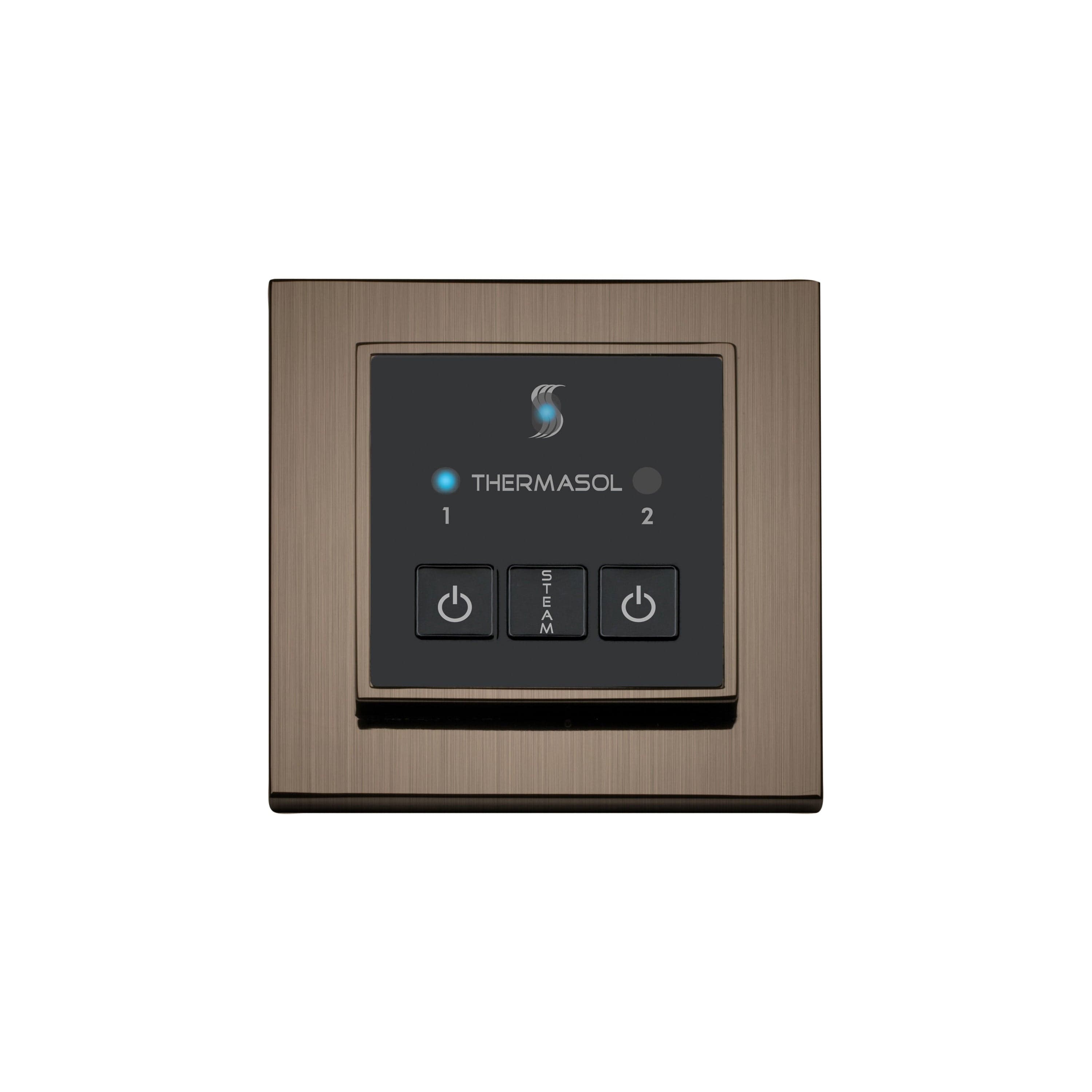 ThermaSol Antique Nickel ThermaSol Easy Start Control Square