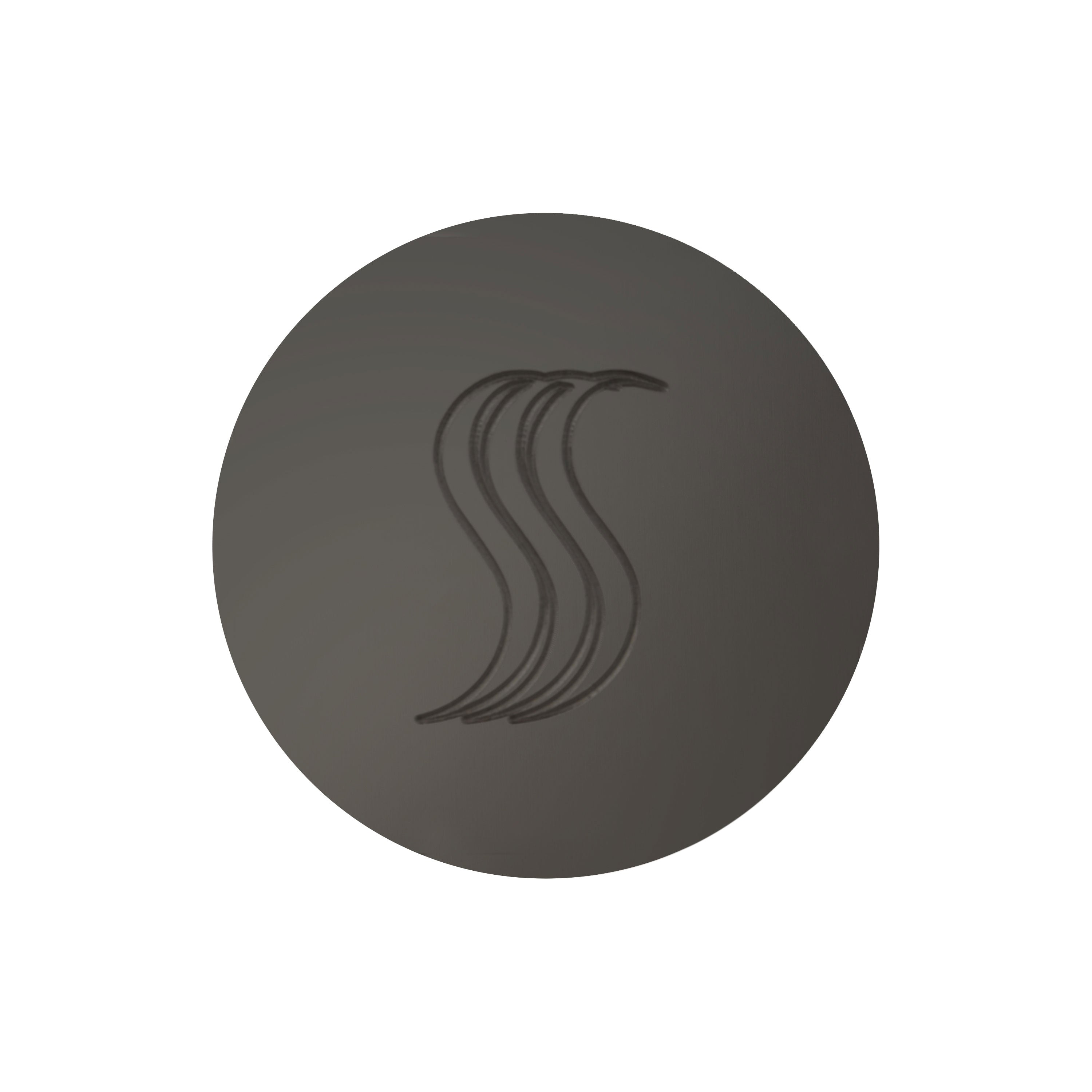 ThermaSol Black Nickel / Round ThermaSol SteamVection Steam Head