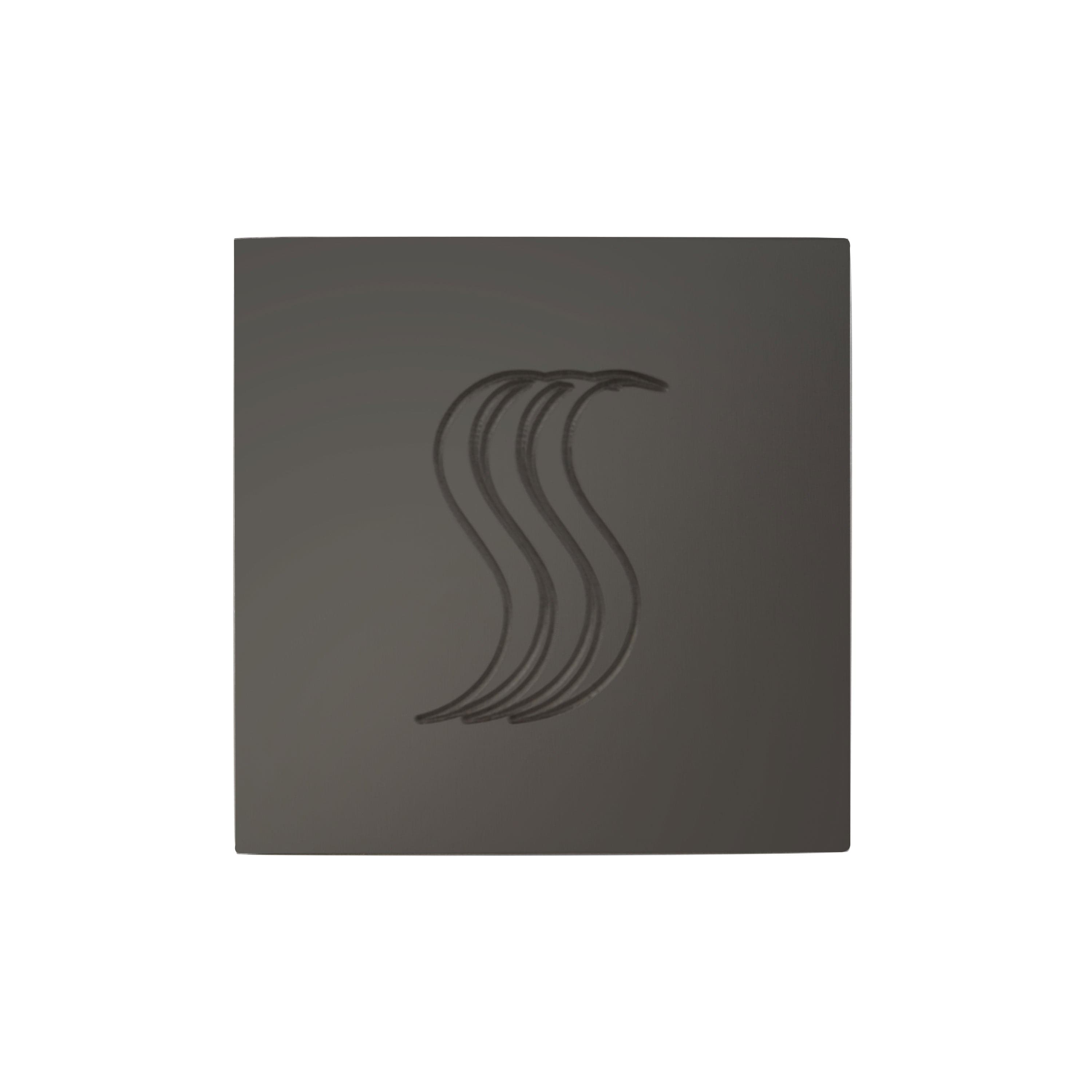 ThermaSol Black Nickel / Square ThermaSol SteamVection Steam Head