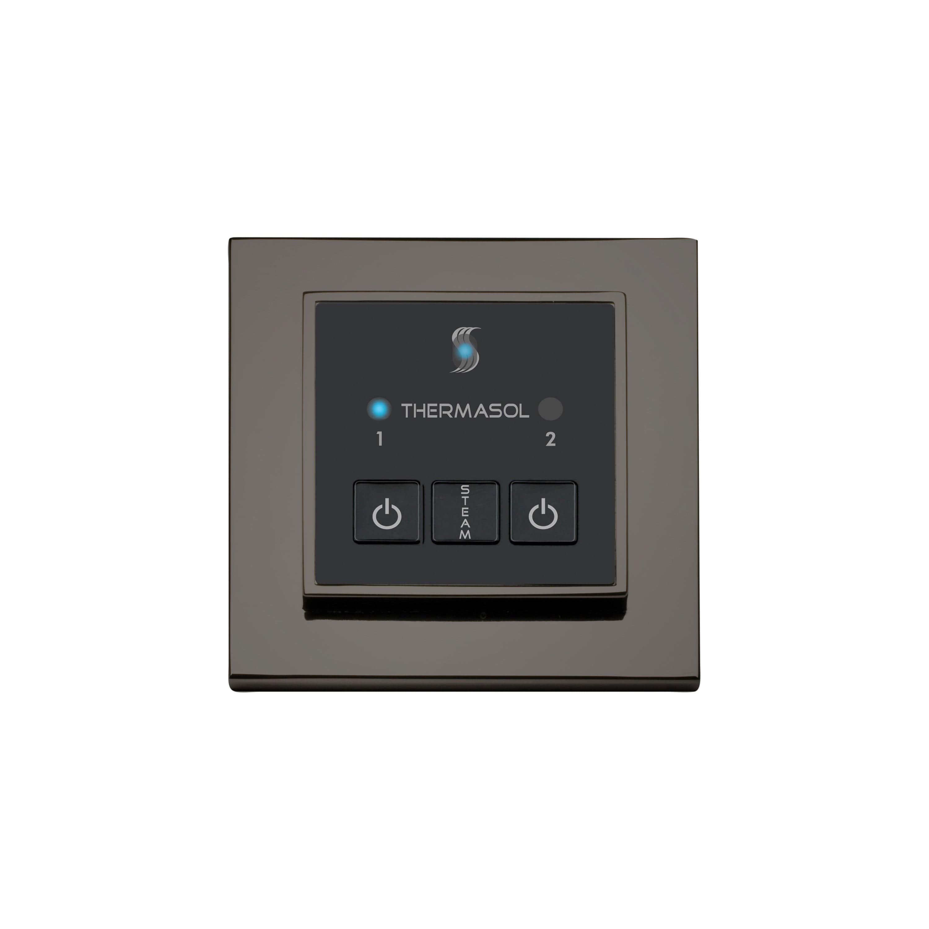 ThermaSol Black Nickel ThermaSol Easy Start Control Square