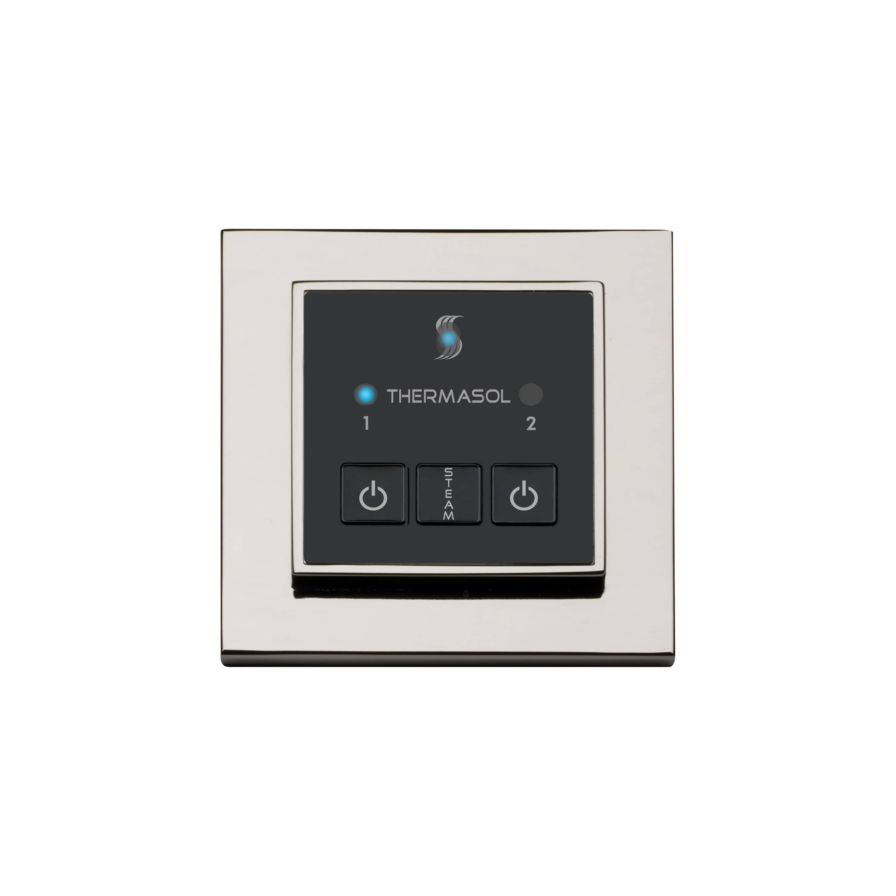 ThermaSol Polished Chrome ThermaSol Easy Start Control Square