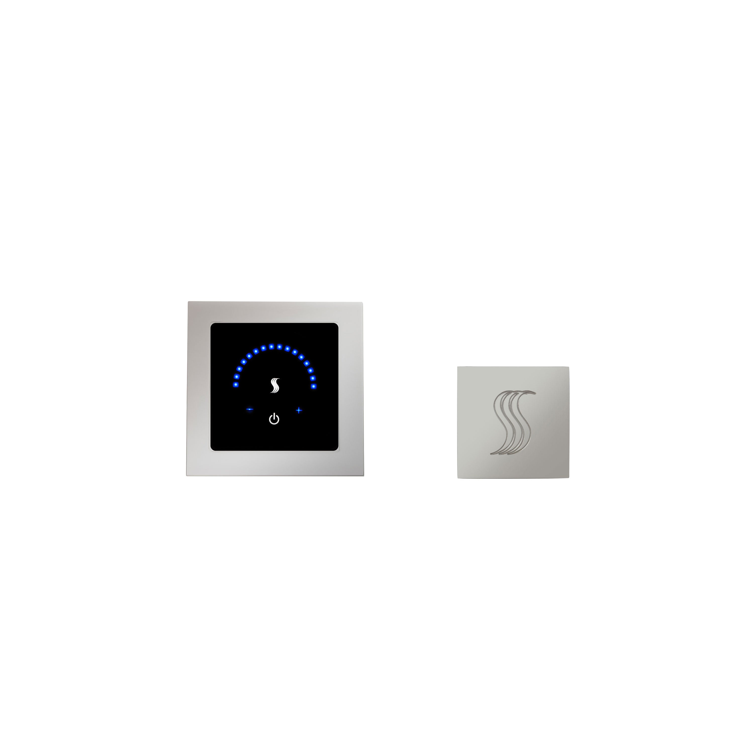ThermaSol Polished Chrome ThermaSol MicroTouch MTMR-SVSQ Steam Control Kit Square