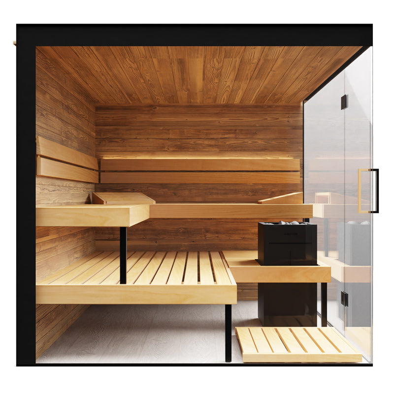 ThermaSol Sauna Large / Left ThermaSol Lumaria Indoor Sauna Cabin