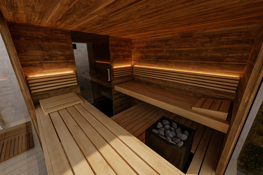 ThermaSol Sauna ThermaSol Ombra Outdoor Sauna Cabin