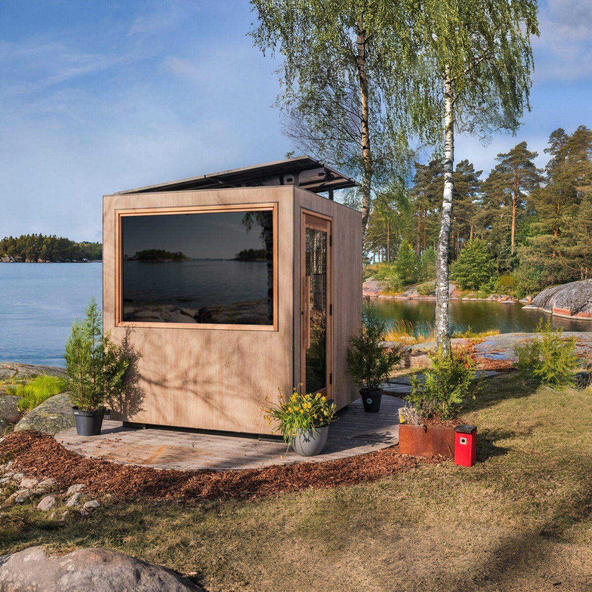 ThermaSol Sauna ThermaSol Solaris Outdoor Sauna Cabin