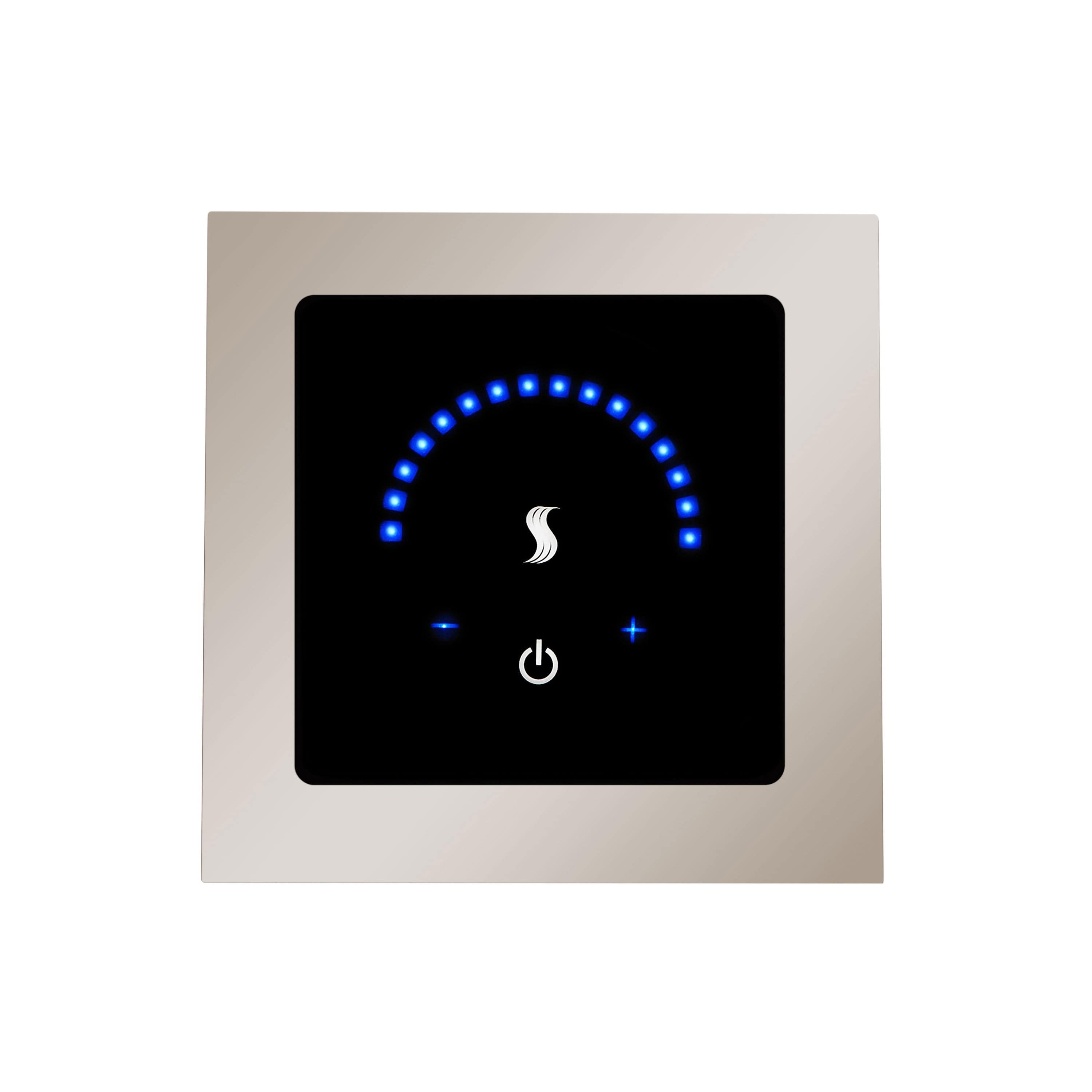 ThermaSol ThermaSol MTMR-PN MicroTouch Controller Square, Polished Nickel Finish