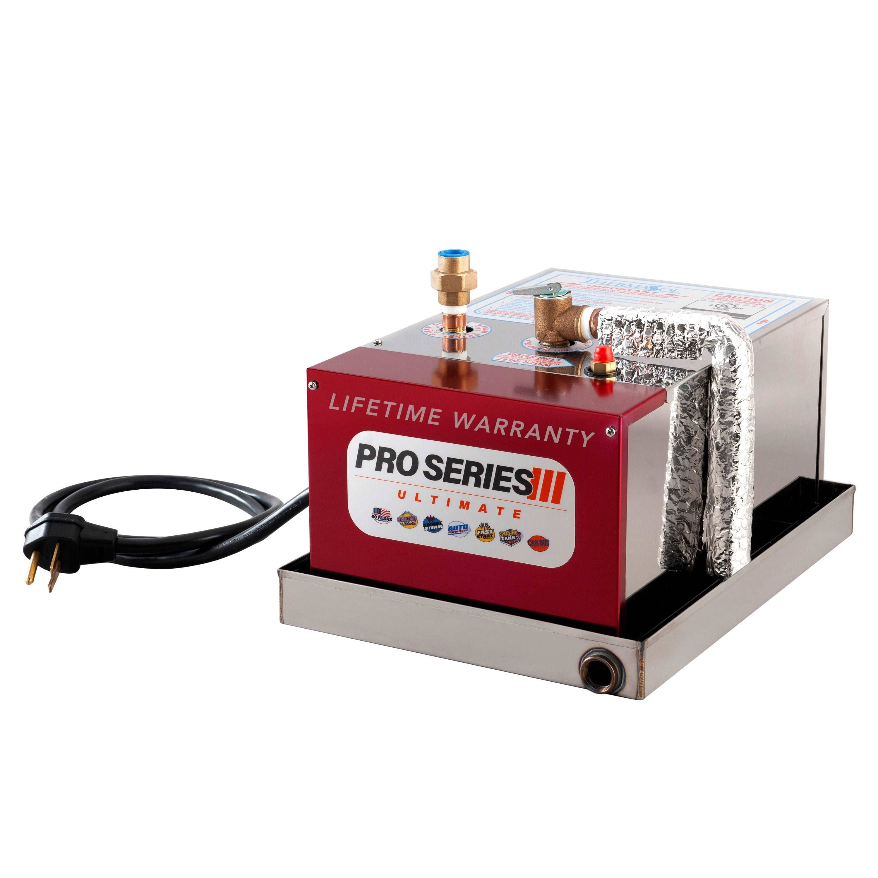 ThermaSol ThermaSol PROIII-140 Steam Shower Generator Pro Series Ultimate with Fast Start, Powerflush, and Smart Steam- PRO 140